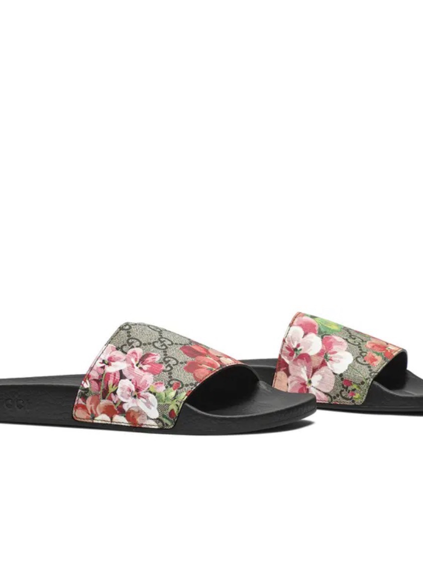 Gucci Womens Bloom Slides Gucci Womens Bloom Slides